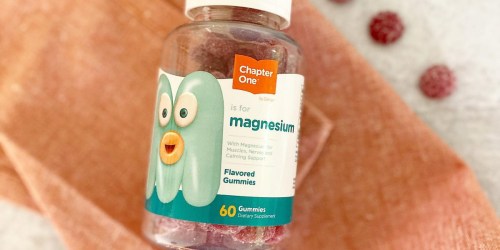 ** Chapter One Magnesium Gummies 60-Count Only $5.47 on Amazon (Regularly $15)