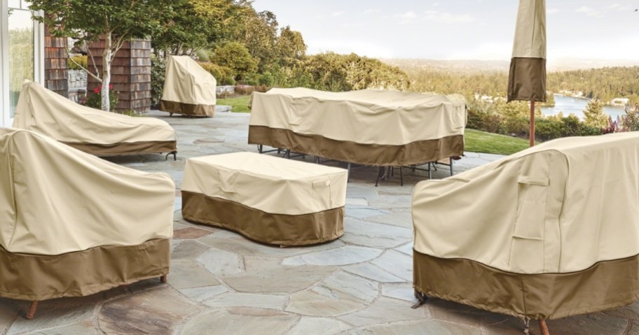 classic accessories patio furniture water resistant covers