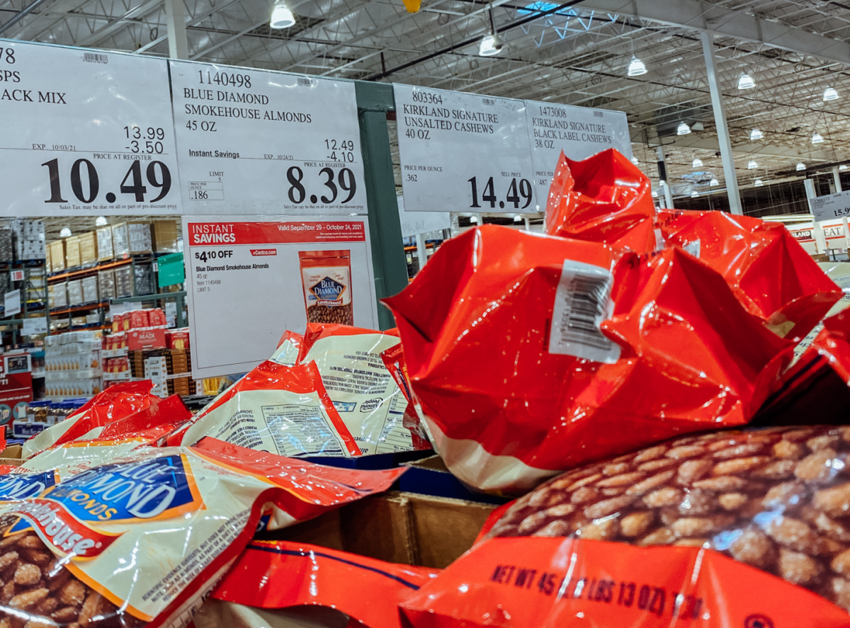 Blue Diamond Smokehouse Almonds 2.8-Pound Bags Just $8.39 at Costco