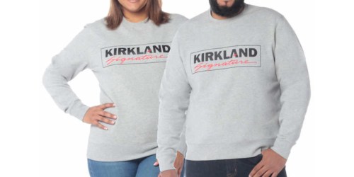Kirkland Signature Logo Cotton Sweatshirts Available on Costco.com | Fun Gift for True Costco Lover