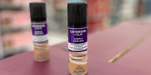 CoverGirl + Olay Simply Ageless Foundation Only $6.95 Shipped on Amazon (Regularly $16)