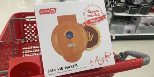 Dash Mini Pie Maker Only $15.99 on Target.com | Includes Recipes & Crust Cutter