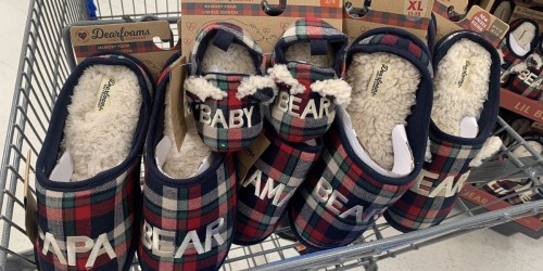 ** Dearfoams Matching Family Slippers Only $9.98 at Walmart