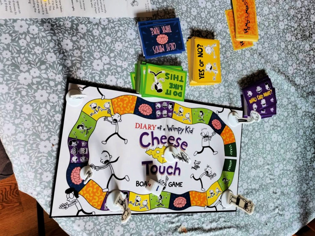 Diary of a Wimpy Kid Cheese Touch Game Board Game