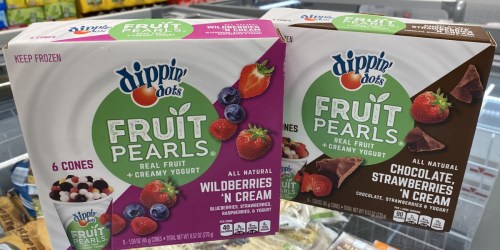 NEW Dippin’ Dots Fruit Pearls Cones Only $4.99 at ALDI