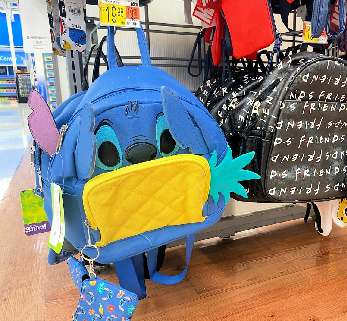 stitch and pineapple backpack