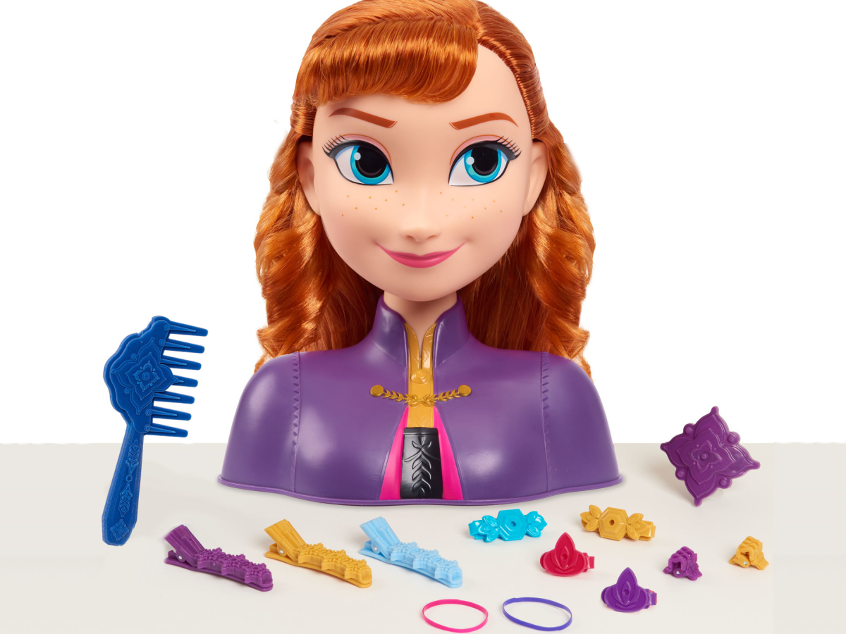 Disney’s Frozen 2 Anna Styling Head 14-Piece Set