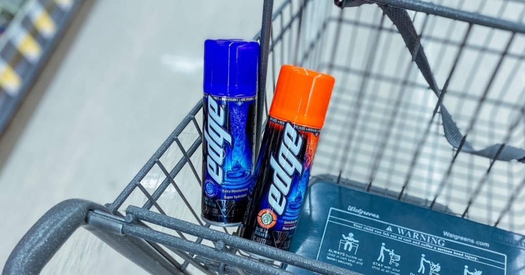 edge shave gels for men in shopping cart