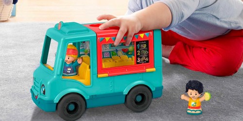 50% Off This Fisher-Price Little People Musical Food Truck on Amazon
