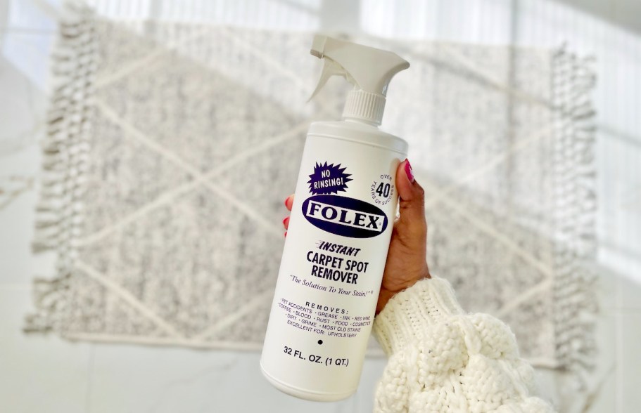 Folex Carpet Spot Remover Bottle Only $6.65 Shipped on Amazon | Nearly 70,000 5-Star Reviews