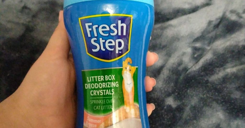 Fresh Step Litter Box Deodorizing Crystals