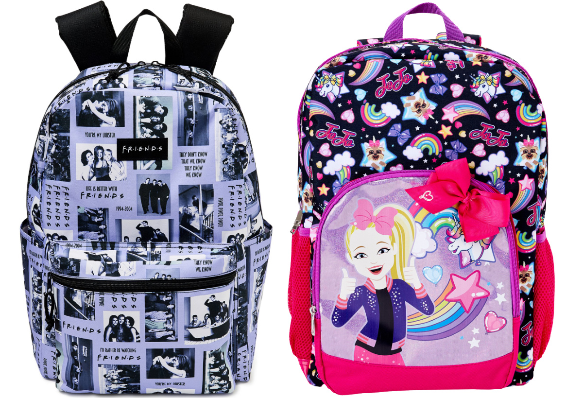 walmart character backpacks