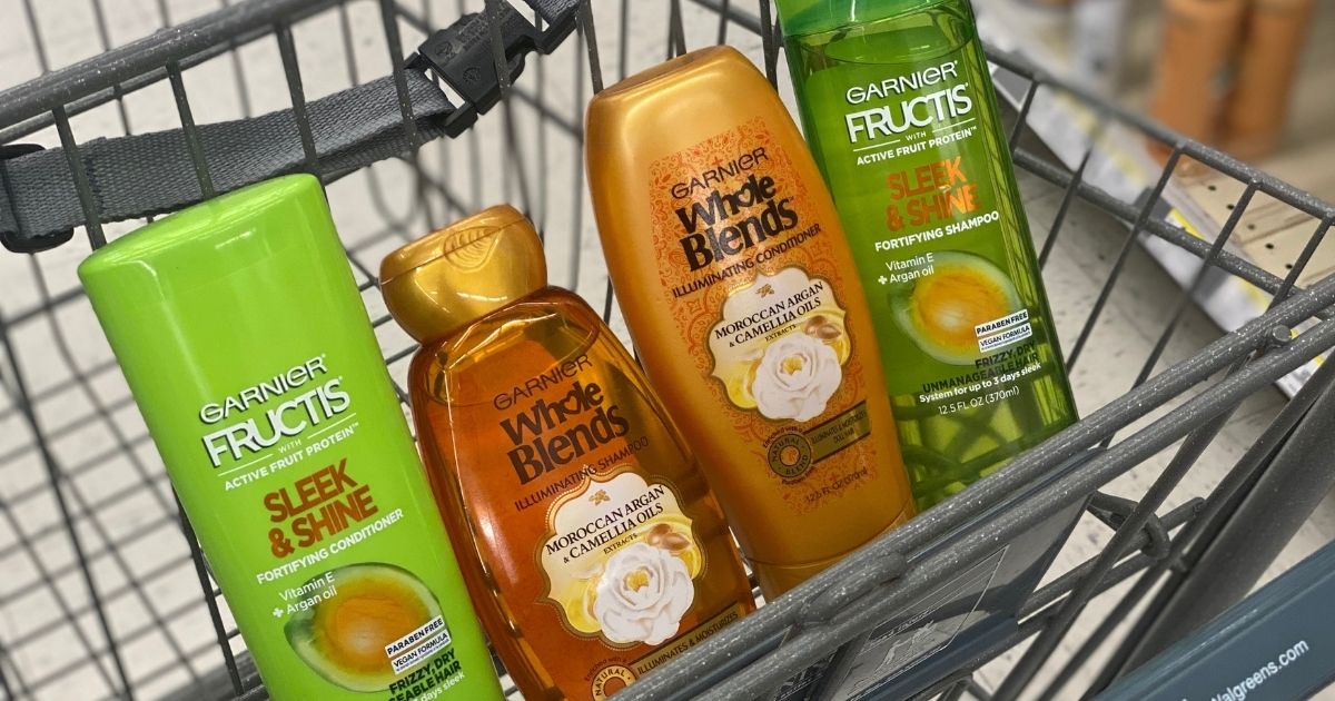 Garnier Fructis Hair Care Products Only 50¢ Each After Walgreens Rewards