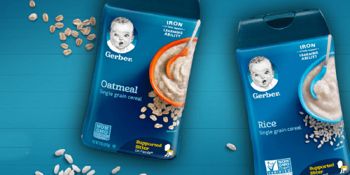 Gerber Oatmeal Baby Cereal 6-Count Only $6 Shipped on Amazon (Just $1 Each)