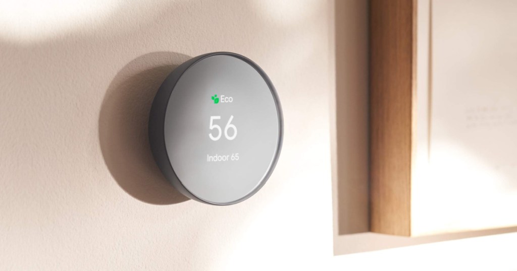 google nest grey wifi thermostat