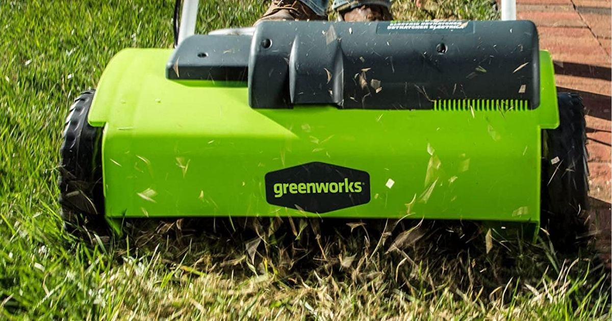 Greenworks Electric Dethatcher Only $99.99 Shipped on Walmart.com (Regularly $170) | Removes Dead Grass