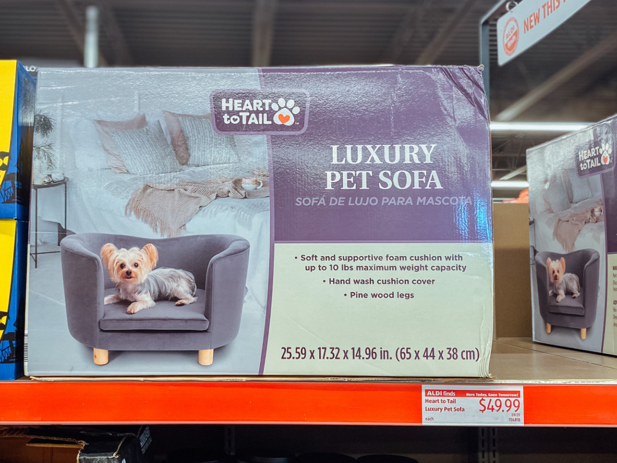 Your Pets Can Relax In Style W This Luxury Pet Sofa Just 49 99 At   Heart To Tail Luxury Pet Sofa 1 