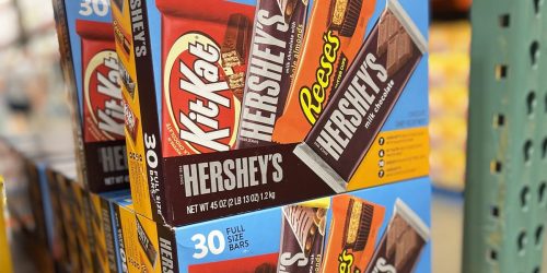 Get a 30-Pack of Hershey’s Full-Sized Candy Bars for Under $20 at Costco (Just 63¢ Per Bar!)