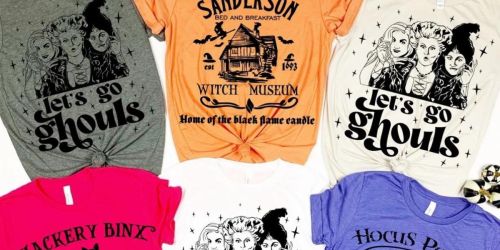 Halloween Graphic Tees from $18.99 Shipped | Tons of Cute Hocus Pocus Styles