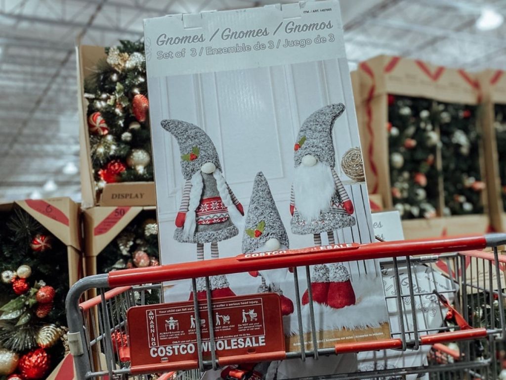 Holiday Gnomes at Costco