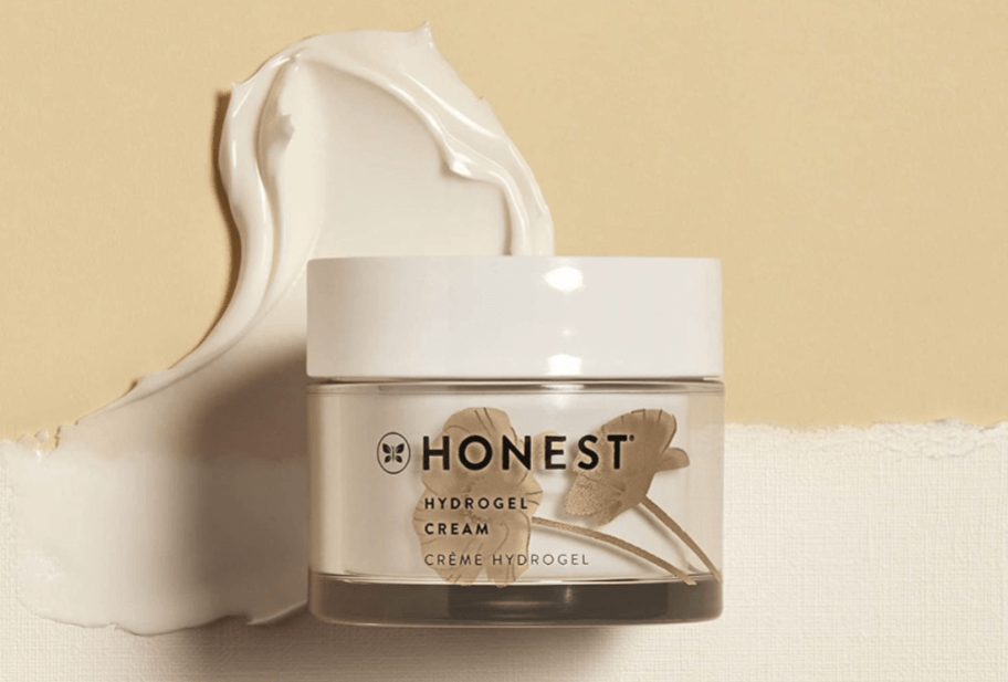 jar of Honest Beauty Hydrogel Cream