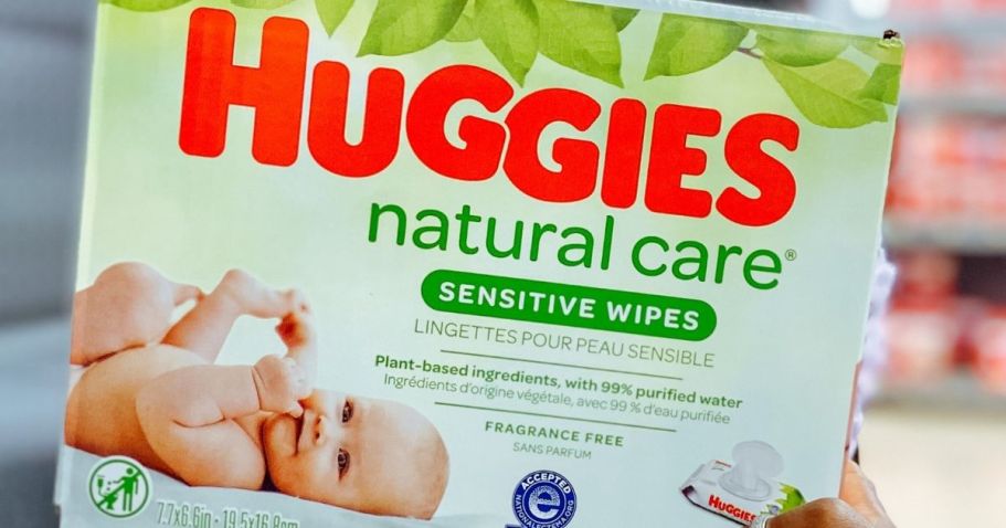Huggies Natural Care Baby Wipes 448-Count Box Just $11.64 Shipped on Amazon (Reg. $20)