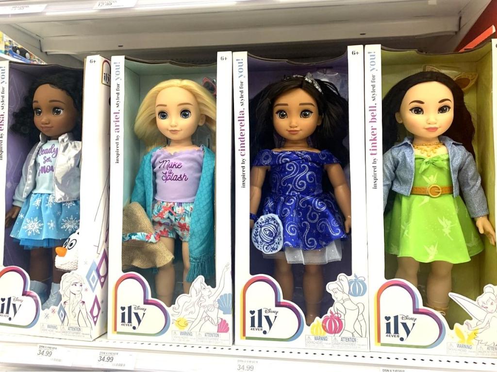ily dolls with disney princess inspiration in store