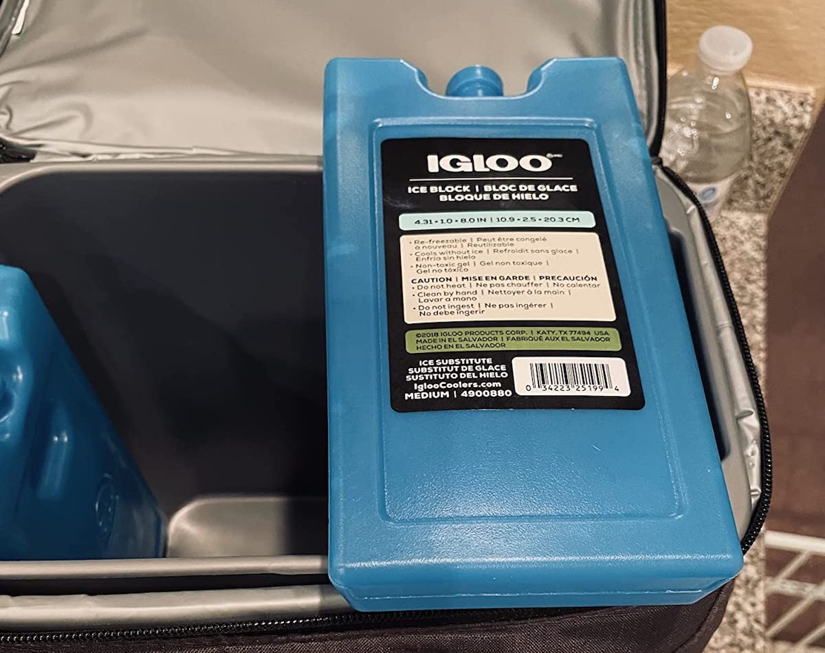 IGLOO Ice pack on a lunchbox