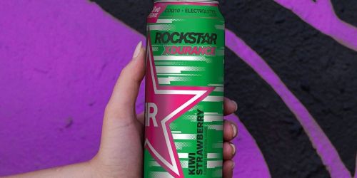 Rockstar Energy Drink Xdurance Kiwi Strawberry 12-Pack Only $12.37 Shipped (Regularly $20)