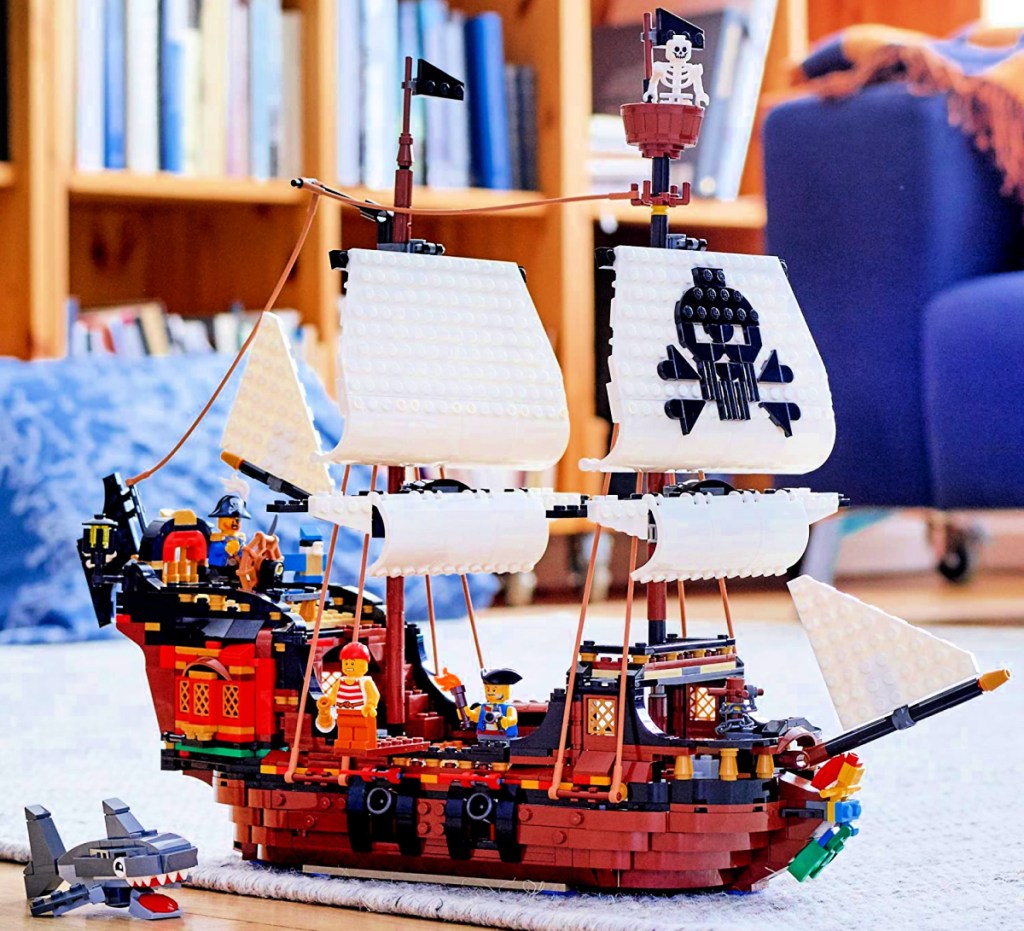 LEGO Creator 3in1 Pirate Ship 1,260-Piece Building Kit