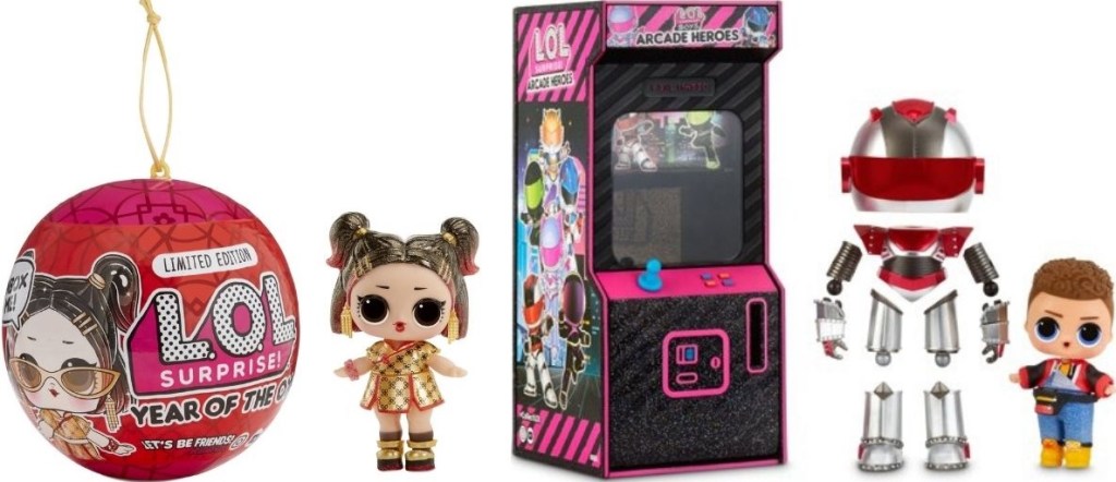 LOL Surprise Lunar NY and Arcade Dolls