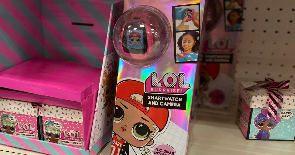L.O.L. Surprise! Smartwatch Only $19 on Walmart.com (Regularly $57) | Learning Apps, Pedometer, & More