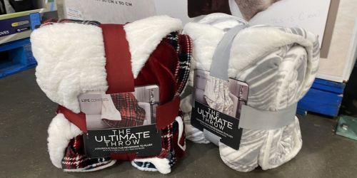 Life Comfort Ultimate Reversible Throw Only $11.99 at Costco (Regularly $17)