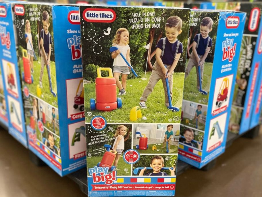 Little Tikes Golf set packaging