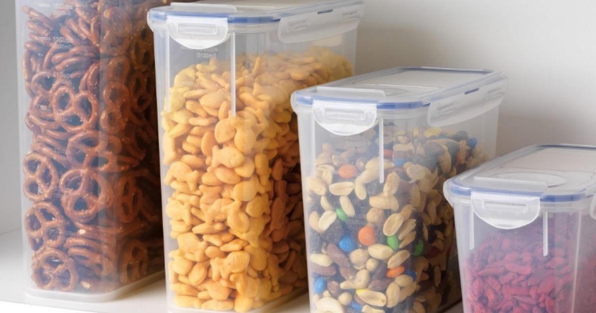 LocknLock Easy Essentials 4-Piece Pantry Storage Set Only $14.97 Shipped on Costco.com