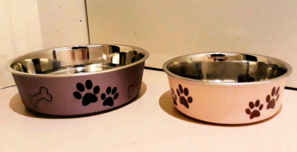 Loving Pets Medium Metallic Bella Bowl Dog Bowls