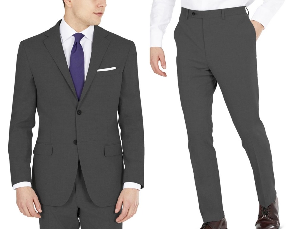 macy's dkny men's suit jacket and suit pants