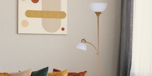 Mainstays 72″ Floor Lamp Only $11.44 on Walmart.com