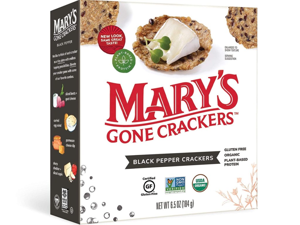 Mary’s Gone Original Organic Black Pepper Crackers 6.5oz