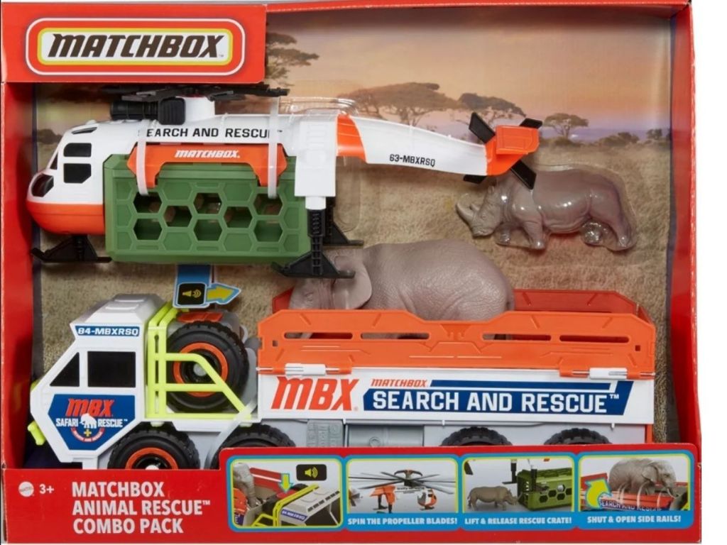 Matchbox Animal Rescue Combo Pack