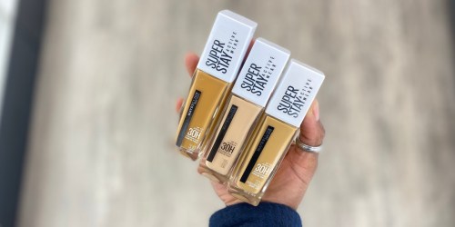 Maybelline Super Stay Foundation Just $4.94 Shipped on Amazon (Regularly $10)