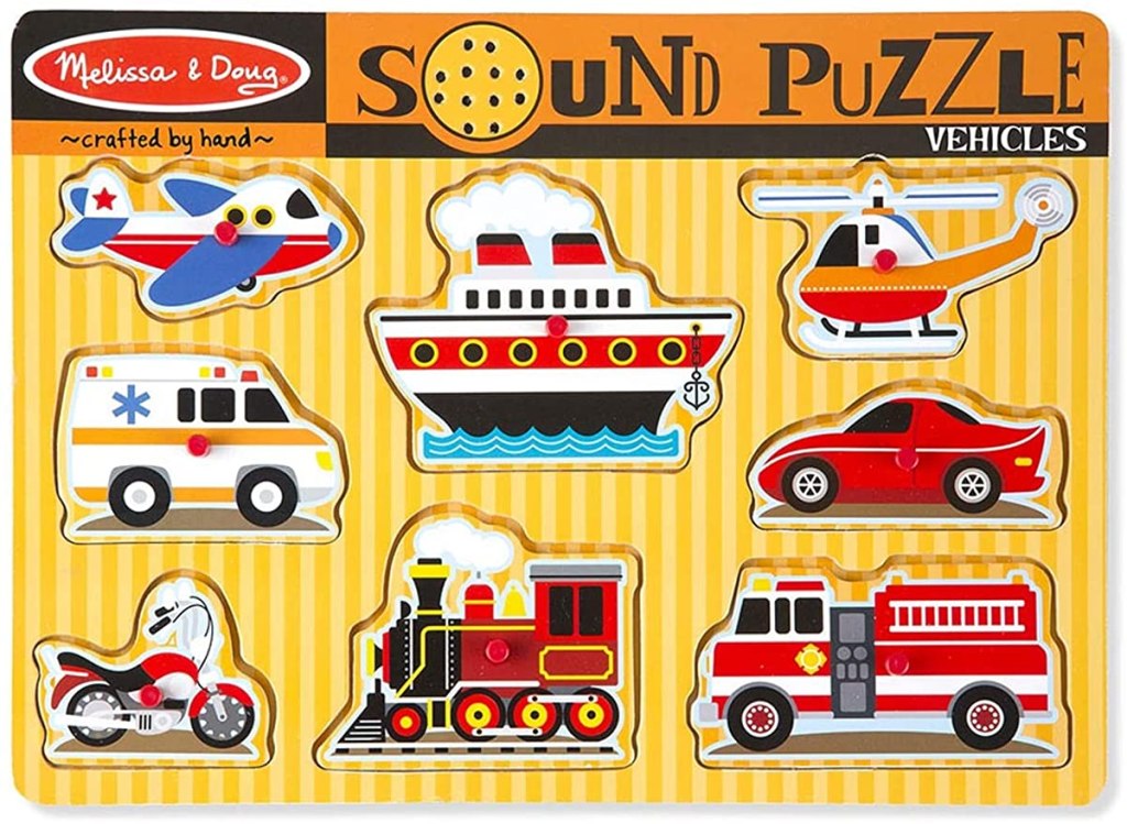 Melissa & Doug Puzzle with vehicles