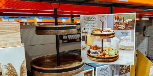 Mikasa 2-Tiered Lazy Susan w/ Removable Trays Only $19.97 at Costco (Regularly $40)