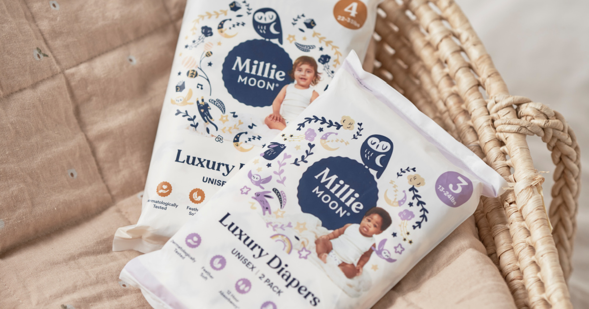 FREE Millie Moon Diapers Sample | Great Way to Try Out Luxury Diapers!