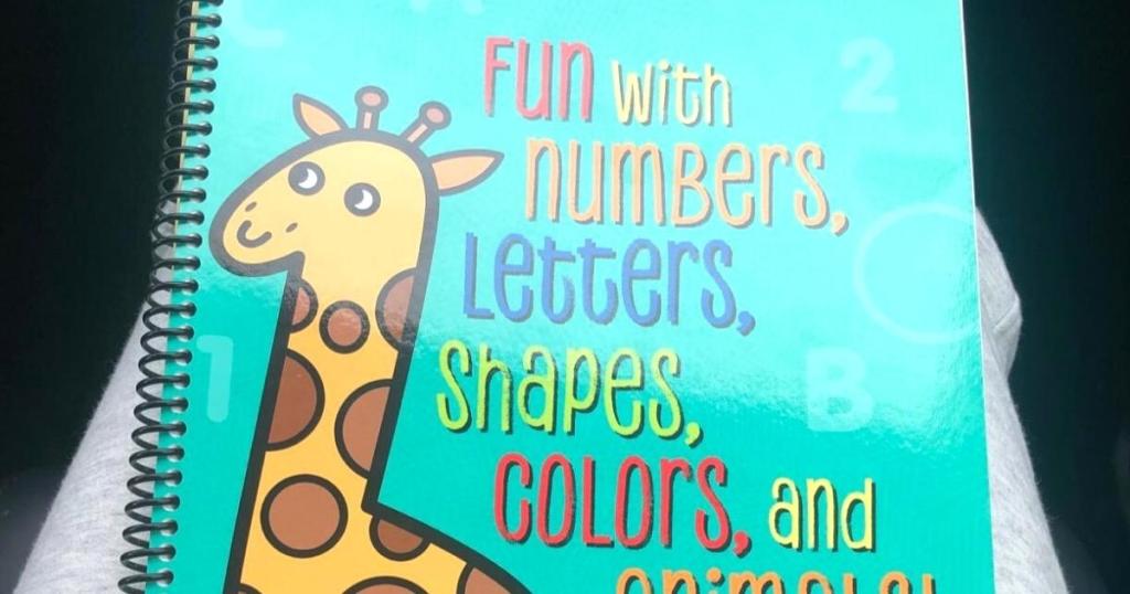 My First Toddler Coloring Book: Fun with Numbers, Letters, Shapes, Colors, and Animals!