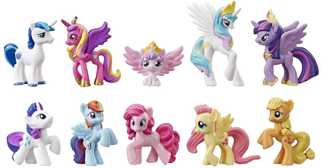 10 my little pony figures