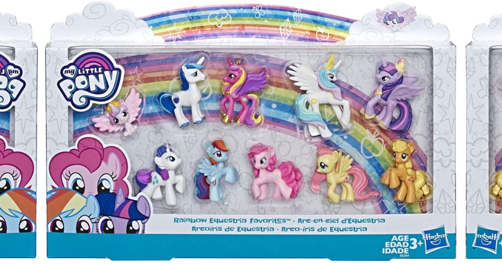 MY LITTLE PONY SET IN A BOX
