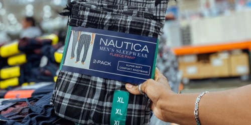 Nautica Men’s Fleece Pants 2-Pack Only $16.99 Shipped on Costco.com (Just $8.49 Each)