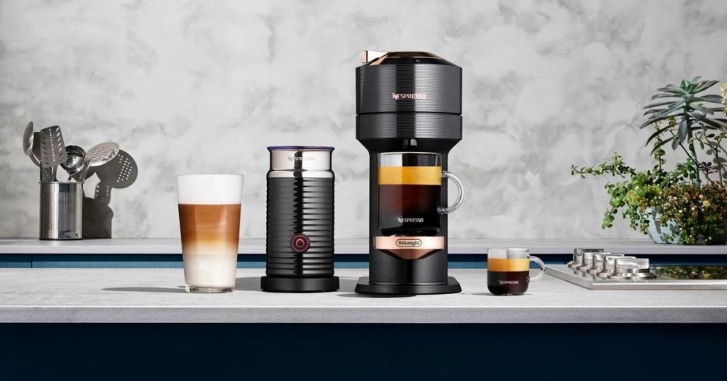 Nespresso Vertuo Next Machine & Aeroccino Frother Bundle