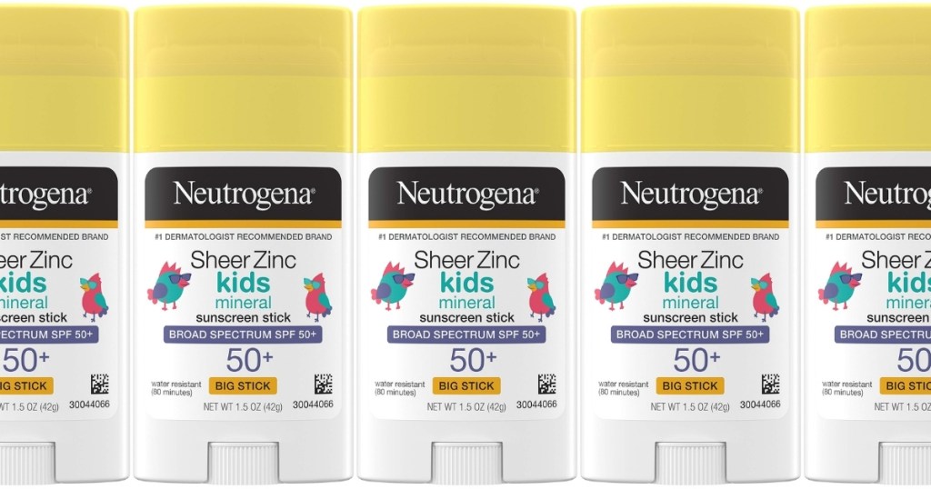 Neutrogena Sheer Kids Sunscreen Stick